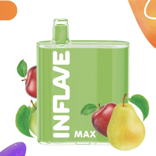 Электронная сигарета Inflave Max 4000 затяжек Яблоко Груша